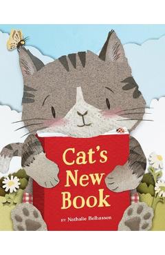Coperta cărții 'Cat's New Book - Nathalie Belhassen'
