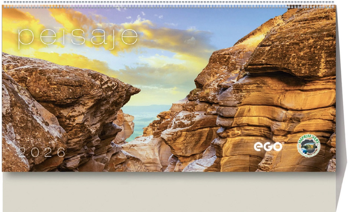 Calendar birou 2026: Peisaje