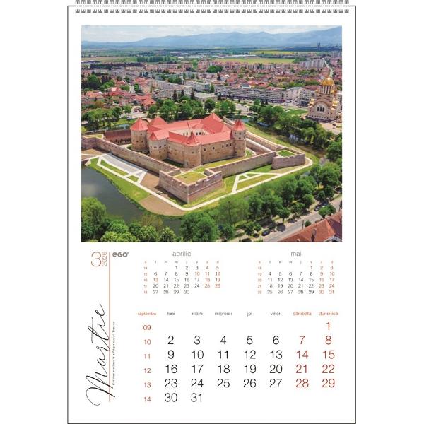 Calendar perete 2026: Romania