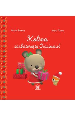 Coperta cărții 'Kolina sărbătorește Crăciunul - Nadia Berkane'