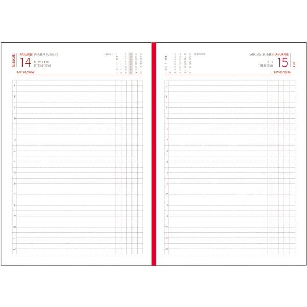 Agenda zilnica 2026 A5: Neagra. Basic Ego