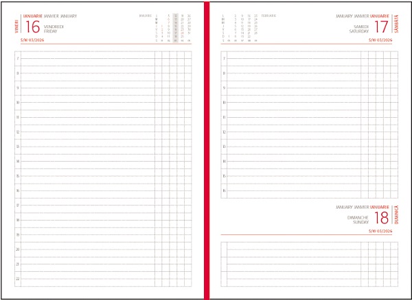 Agenda zilnica 2026 A5: Neagra. Basic Ego