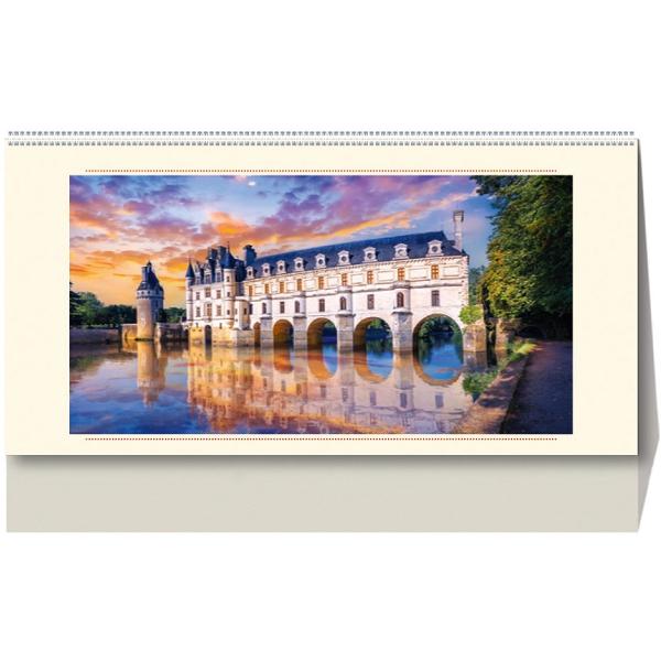 Calendar birou 2026: Castele