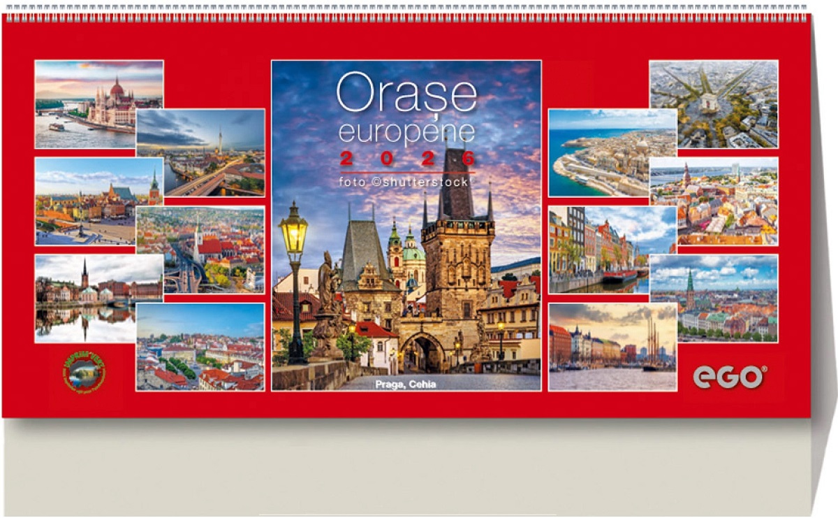 Calendar birou 2026: Orase europene