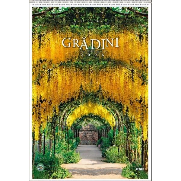 Calendar perete 2026: Gradini