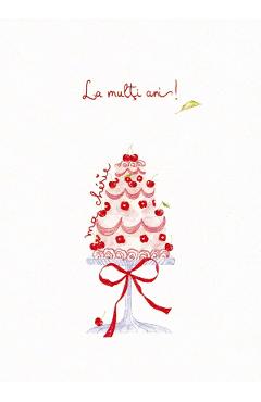 Imaginea produsului 'Felicitare: La mulți ani! Tort. Mai Colorat'