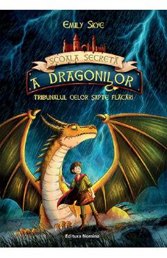 Poza produsului Tribunalul celor sapte flacari. Seria Scoala secreta a dragonilor Vol.5 - Emily Skye