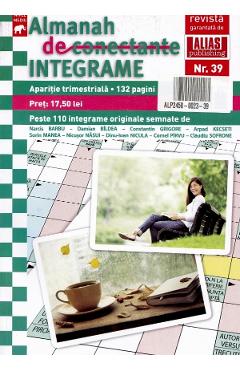 Coperta cărții 'Almanah de integrame deconectante nr.39'