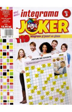 Coperta cărții 'Integrama Joker Nr.3 din 2025'