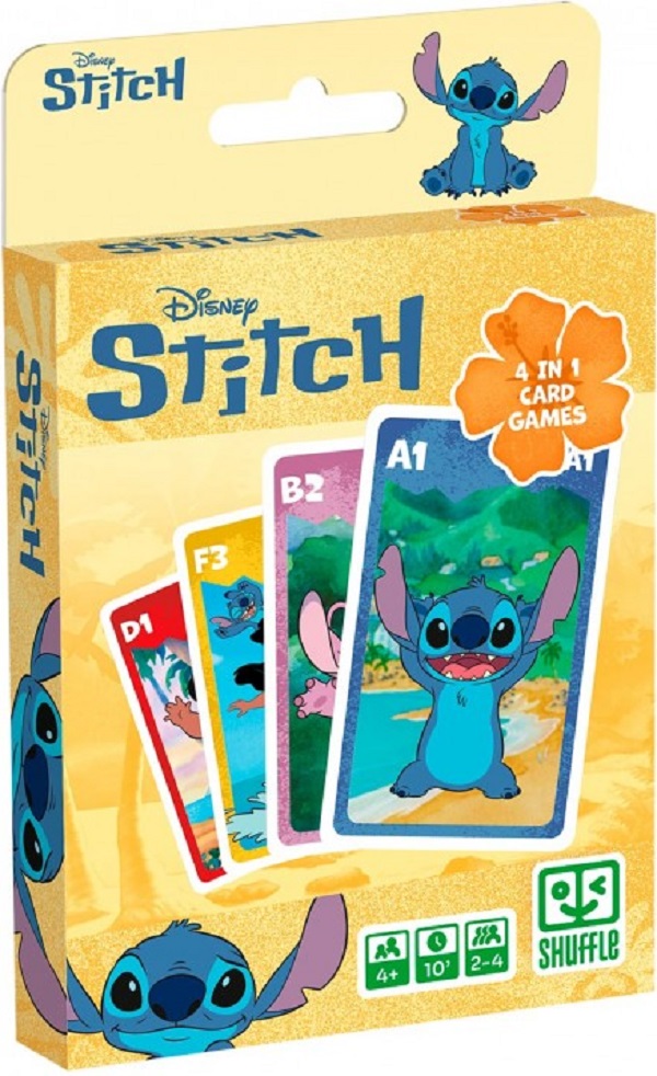 Joc de carti: Stitch. 4 in 1