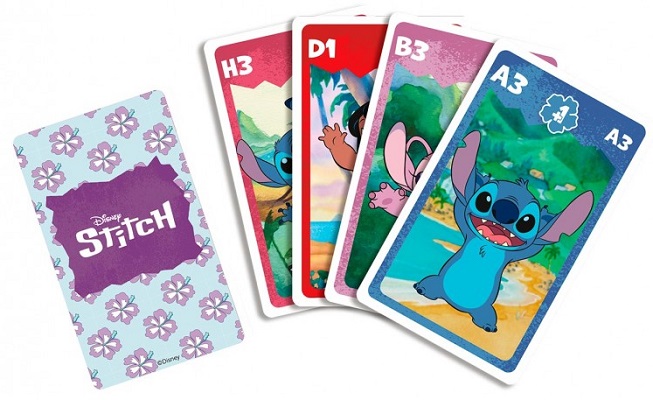 Joc de carti: Stitch. 4 in 1