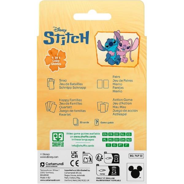 Joc de carti: Stitch. 4 in 1