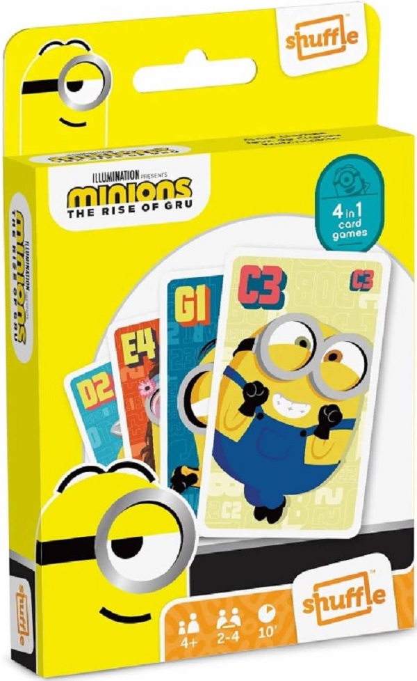 Joc de carti: Minions. 4 in 1