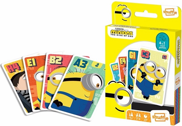 Joc de carti: Minions. 4 in 1
