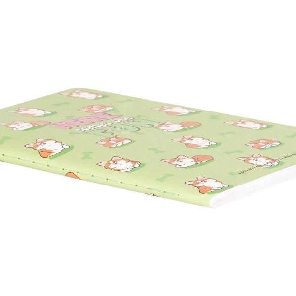 Caiet fara liniatura A5: Corgi
