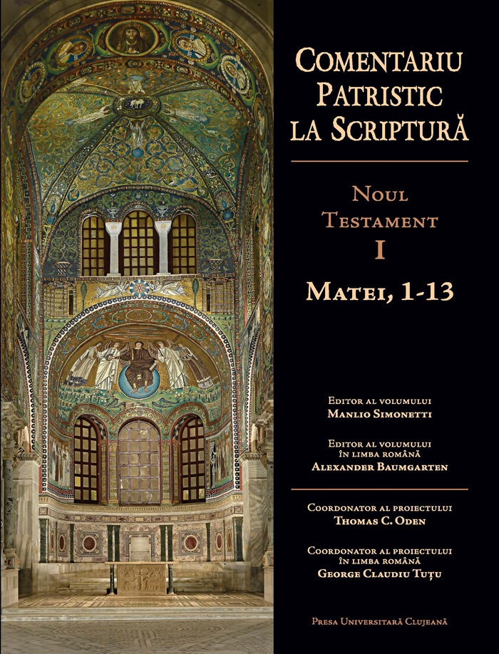 Comentariu patristic la Scriptura. Noul Testament Vol.1 - Manlio Simonetti