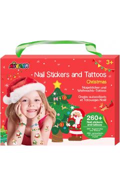 Imaginea produsului 'Stickere pentru unghii si tatuaje: Christmas'