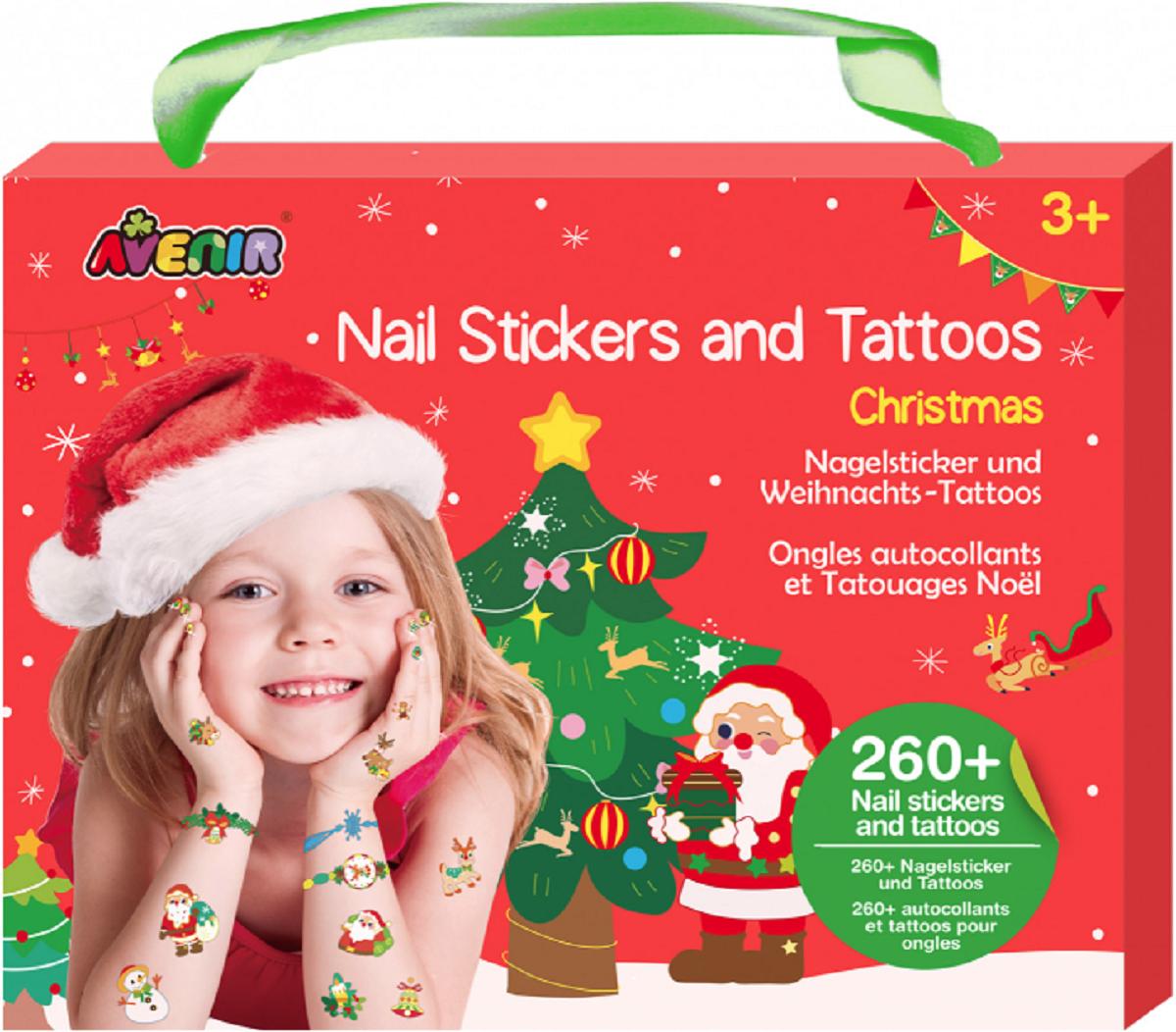 Stickere pentru unghii si tatuaje: Christmas