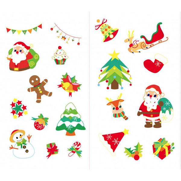 Stickere pentru unghii si tatuaje: Christmas