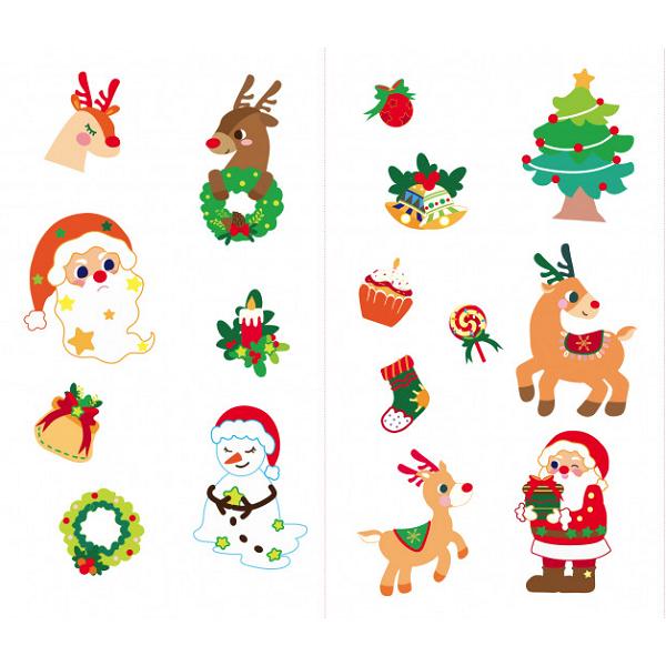 Stickere pentru unghii si tatuaje: Christmas