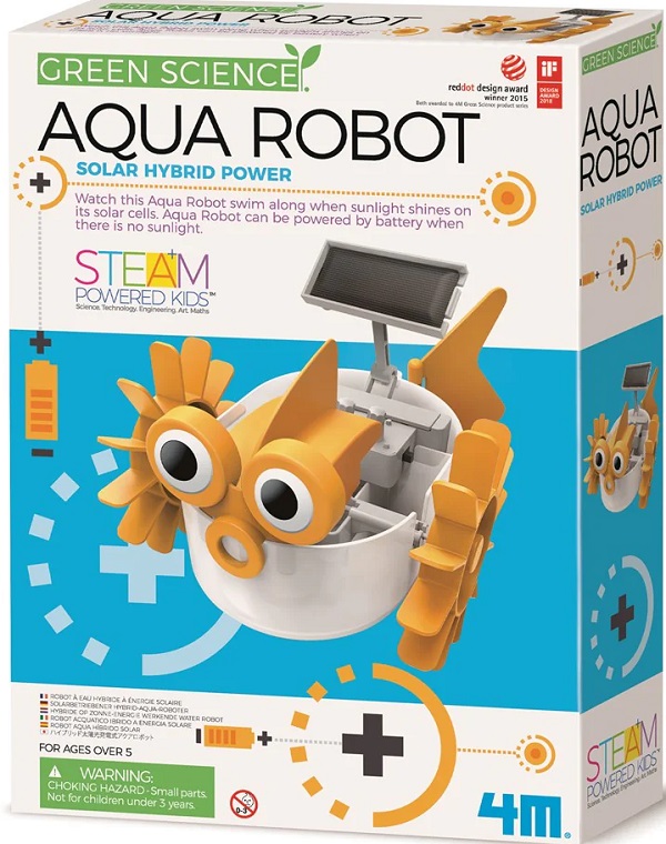 Kit constructie: Robot acvatic hibrid cu energie solara. Aqua Robot 
