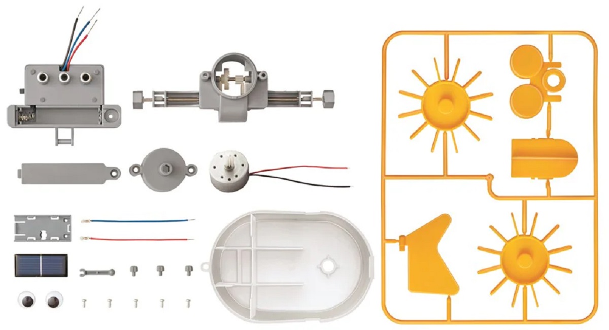 Kit constructie: Robot acvatic hibrid cu energie solara. Aqua Robot 