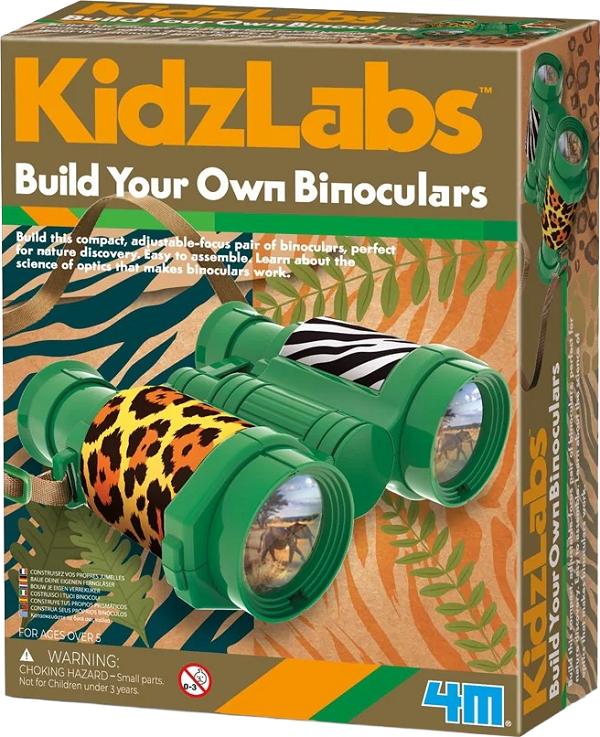 Kit constructie: Binoclu. Build your own binoculars