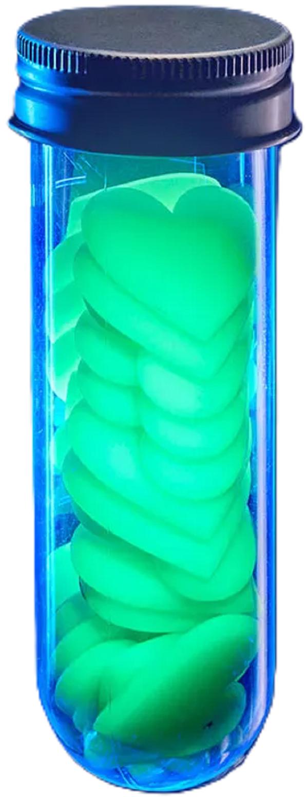 Set inimi fosforescente. Glowing Imaginations