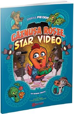 Poza produsului Gainusa Rosie, star video. Fabule pe dos (benzi desenate) - Steve Foxe