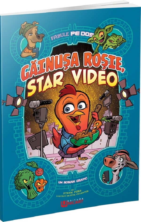 Gainusa Rosie, star video. Fabule pe dos (benzi desenate) - Steve Foxe