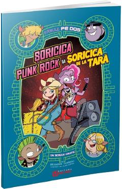 Poza produsului Soricica punk rock si Soricica de la tara. Fabule pe dos (benzi desenate) - Brandon Terrell