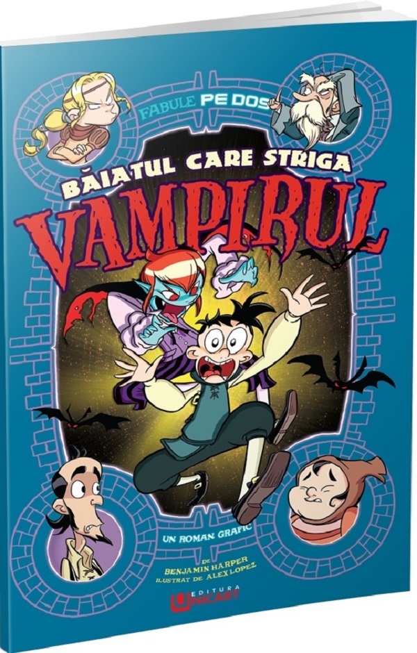 Baiatul care striga Vampirul. Fabule pe dos (benzi desenate) - Benjamin Harper