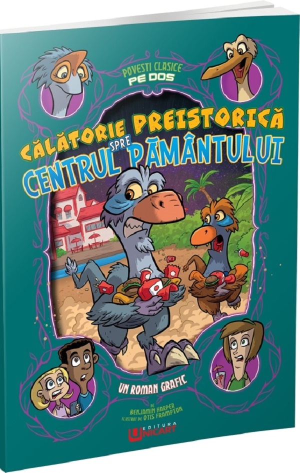 Calatorie preistorica spre centrul Pamantului. Povesti clasice pe dos - Benjamin Harper