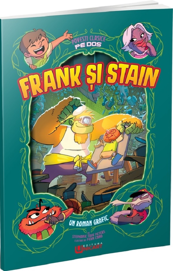 Frank si Stain. Povesti clasice pe dos (benzi desenate) - Stephanie True Peters