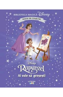 Poza produsului Rapunzel. Ai voie sa gresesti. Biblioteca magica Disney