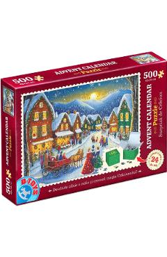 Imaginea produsului 'Puzzle 500 piese: Advent Calendar. Model 1'