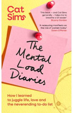 Coperta cărții 'Mental Load Diaries - Cat Sims'