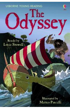 Coperta cărții 'Odyssey - Louie Stowell'