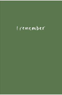 I Remember - Alec Finlay
