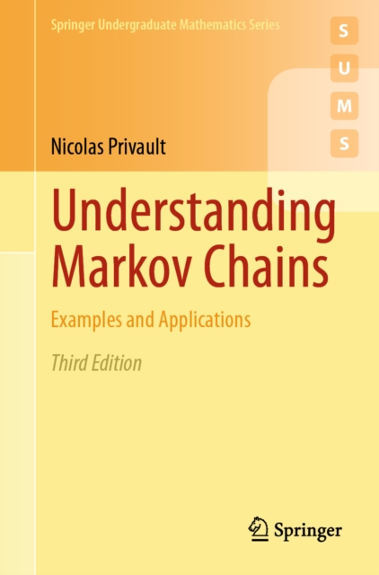 Coperta cărții 'Understanding Markov Chains - Nicolas Privault'
