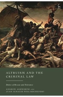 Poza produsului Altruism and the Criminal Law: Duties of Rescue and Tolerance - Andrew Ashworth