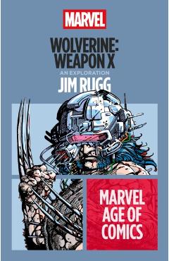 Coperta cărții 'Wolverine: Weapon X - Jim Rugg'