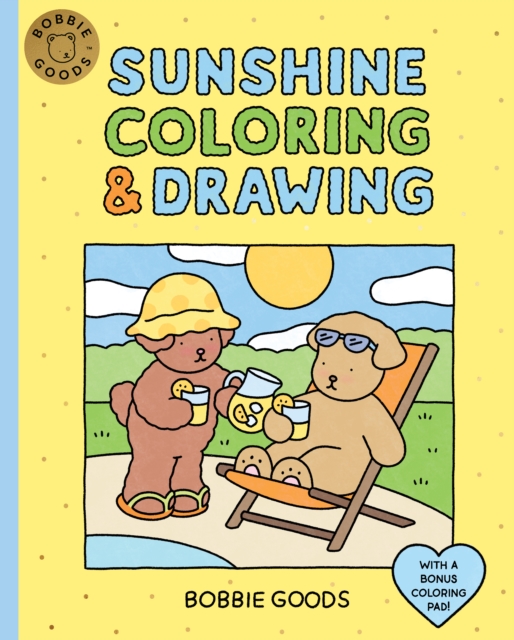 Coperta cărții 'Bobbie Goods Sunshine Coloring & Drawing: With a Bonus Coloring Pad - Bobbie Goods'