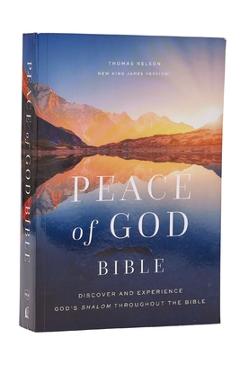 Poza produsului Peace of God Bible: Discover and Experience God's Shalom Throughout the Bible (Nkjv, Softcover, Red Letter, Comfort Print) - Jeremiah J. Johnston Phd