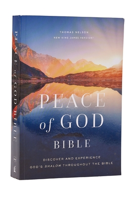 Peace of God Bible: Discover and Experience God's Shalom Throughout the Bible (Nkjv, Softcover, Red Letter, Comfort Print) - Jeremiah J. Johnston Phd