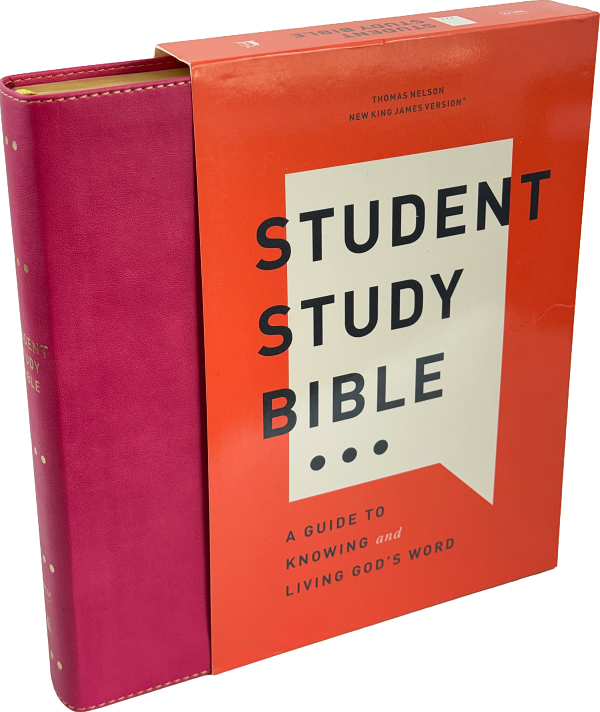 Coperta cărții 'Student Study Bible: A Guide to Knowing and Living God’s Word - Thomas Nelson'
