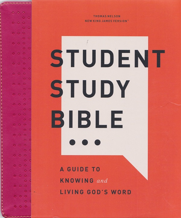 Coperta cărții 'Student Study Bible: A Guide to Knowing and Living God’s Word - Thomas Nelson'