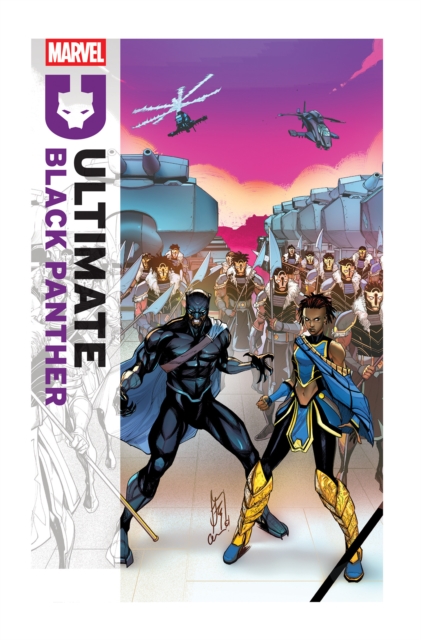 Coperta cărții 'Ultimate Black Panther by Bryan Hill Vol. 4 - Bryan Hill'
