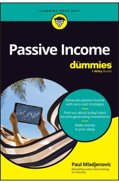Coperta cărții 'Passive Income for Dummies - Paul Mladjenovic'
