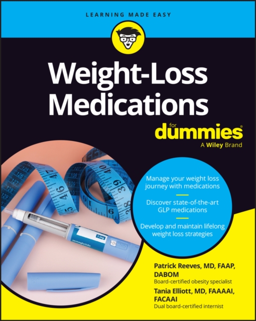 Coperta cărții 'Weight-Loss Medications for Dummies - Patrick Reeves'